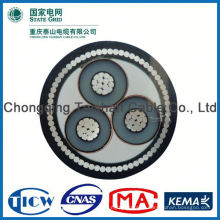 Factory Wholesale 15kv 3x240mm mv aluminum power cable